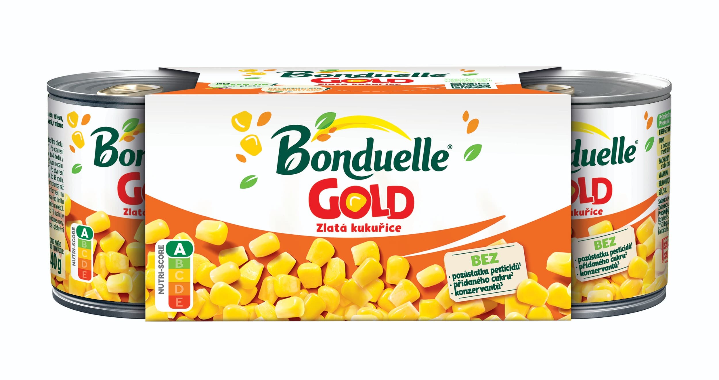 Bonduelle Zlatá kukuřice 3pack 3x170g