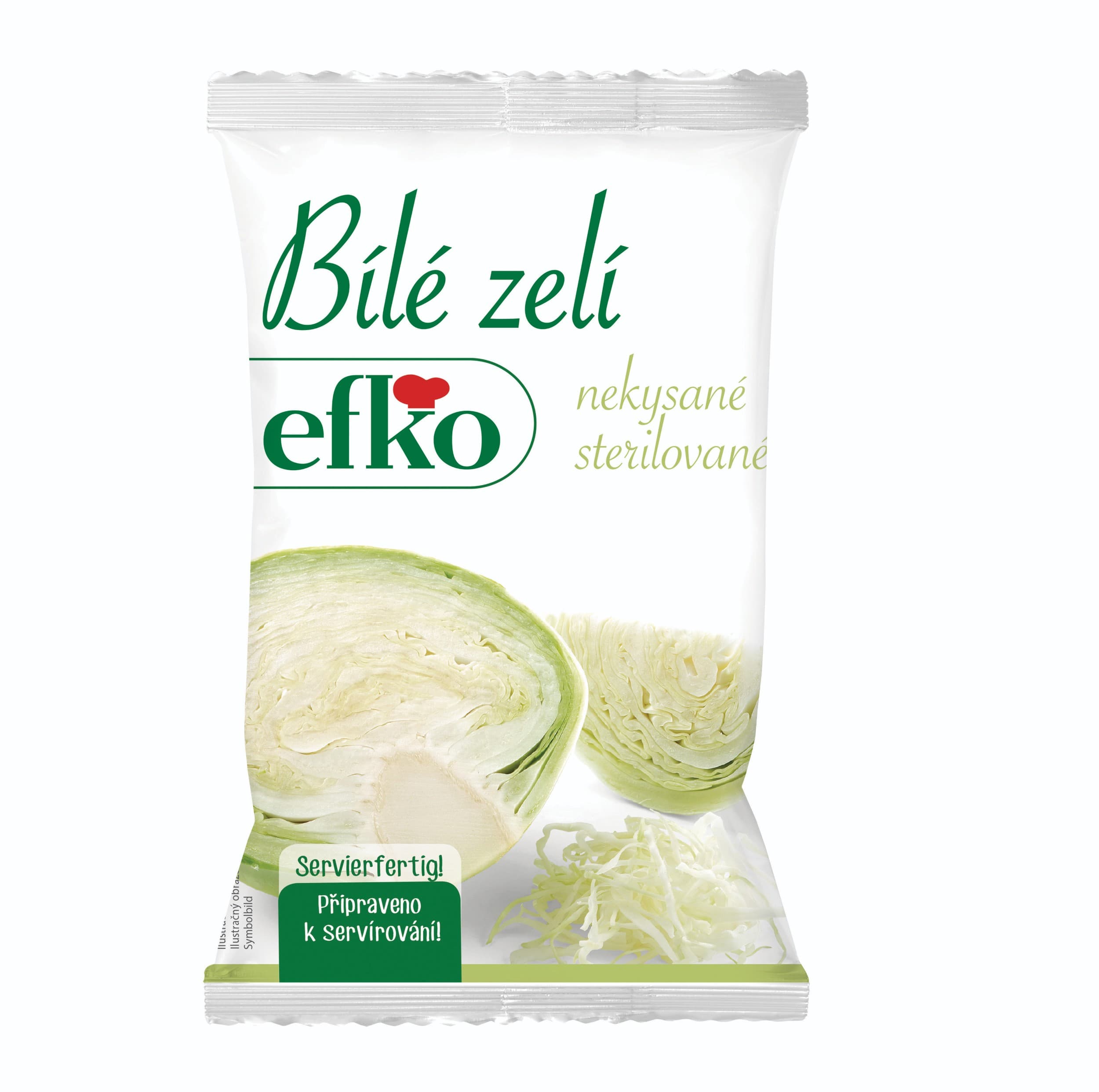 Efko Bílé zelí nekysané sterilované 500 g