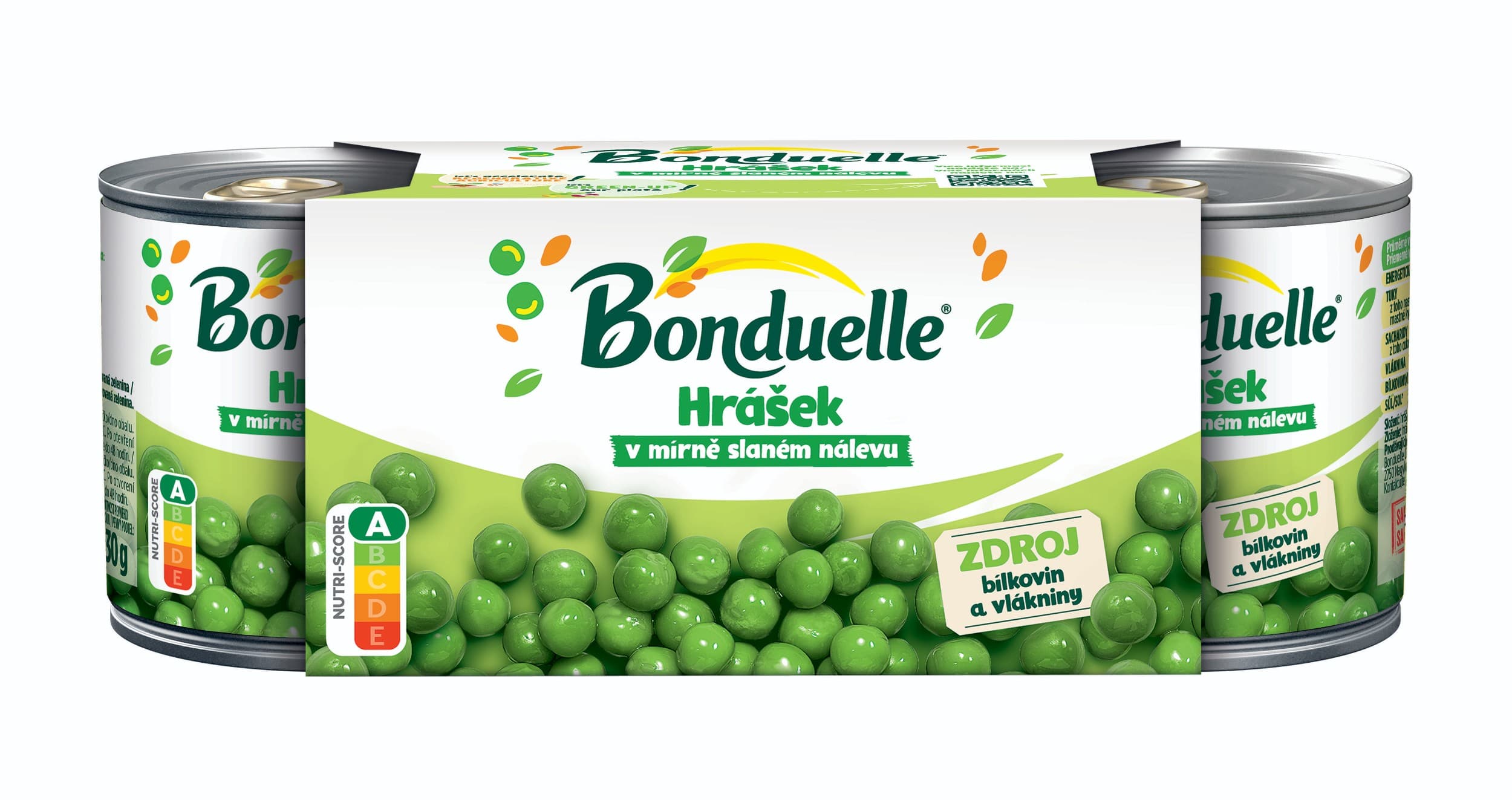 Bonduelle Hrášek 3pack 3x200g