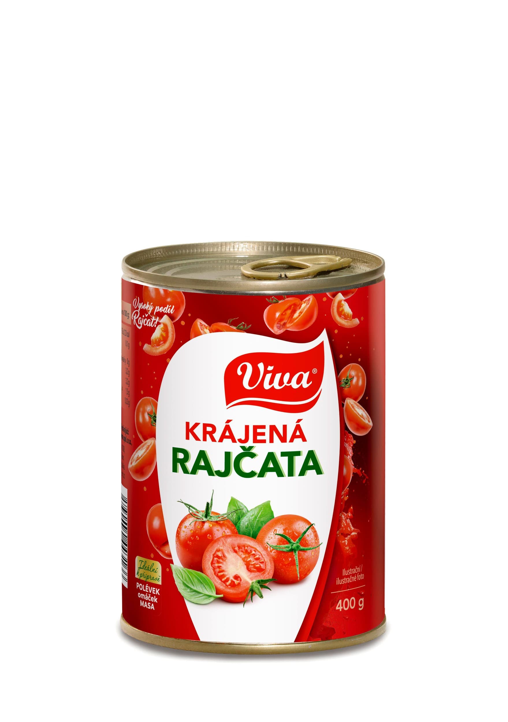 Viva Rajčata krájená 400g