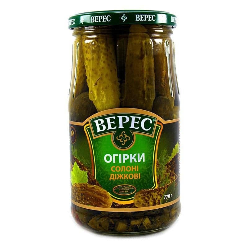 Veres Okurky sudové 770g
