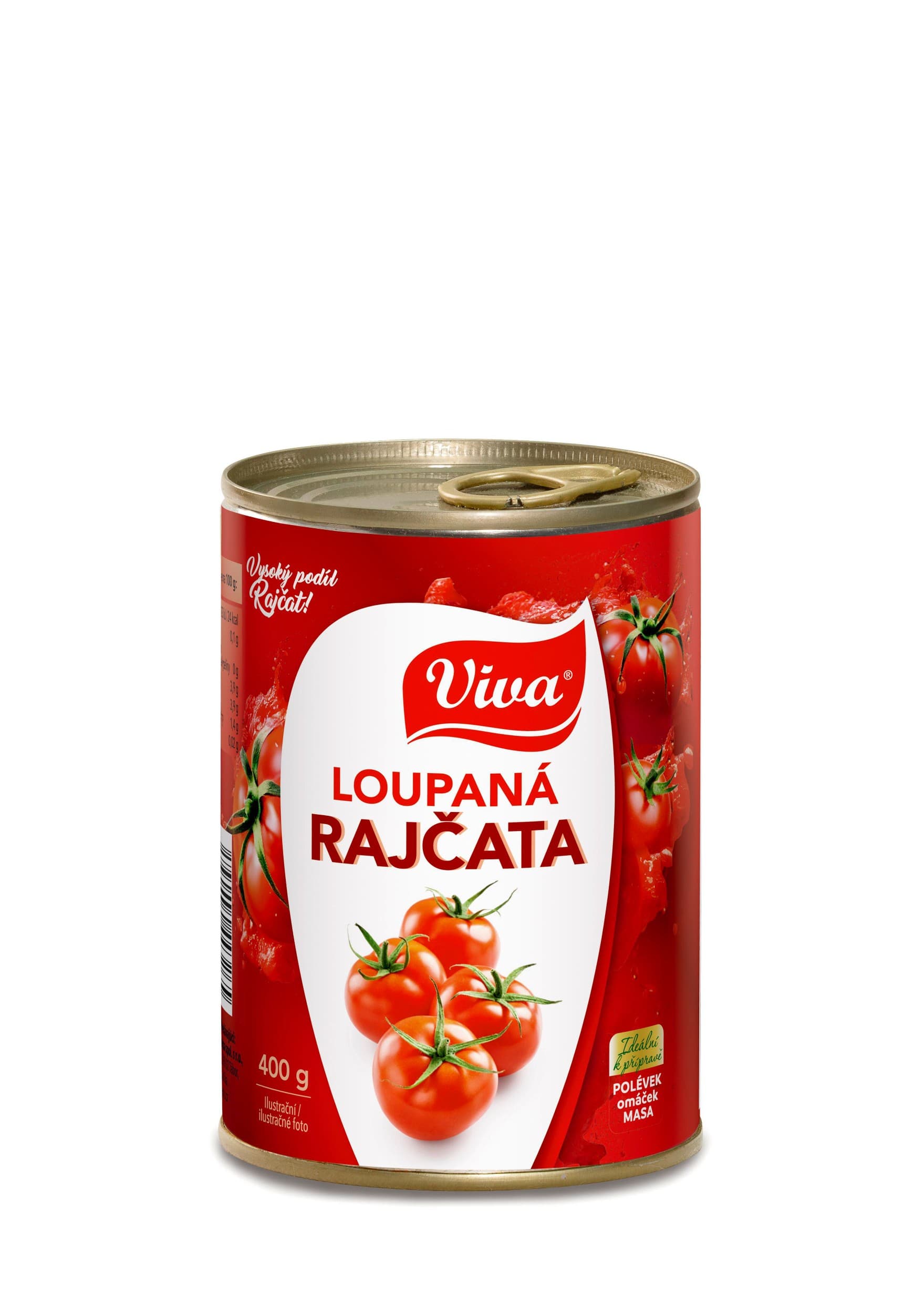 Viva Rajčata loupaná 400g