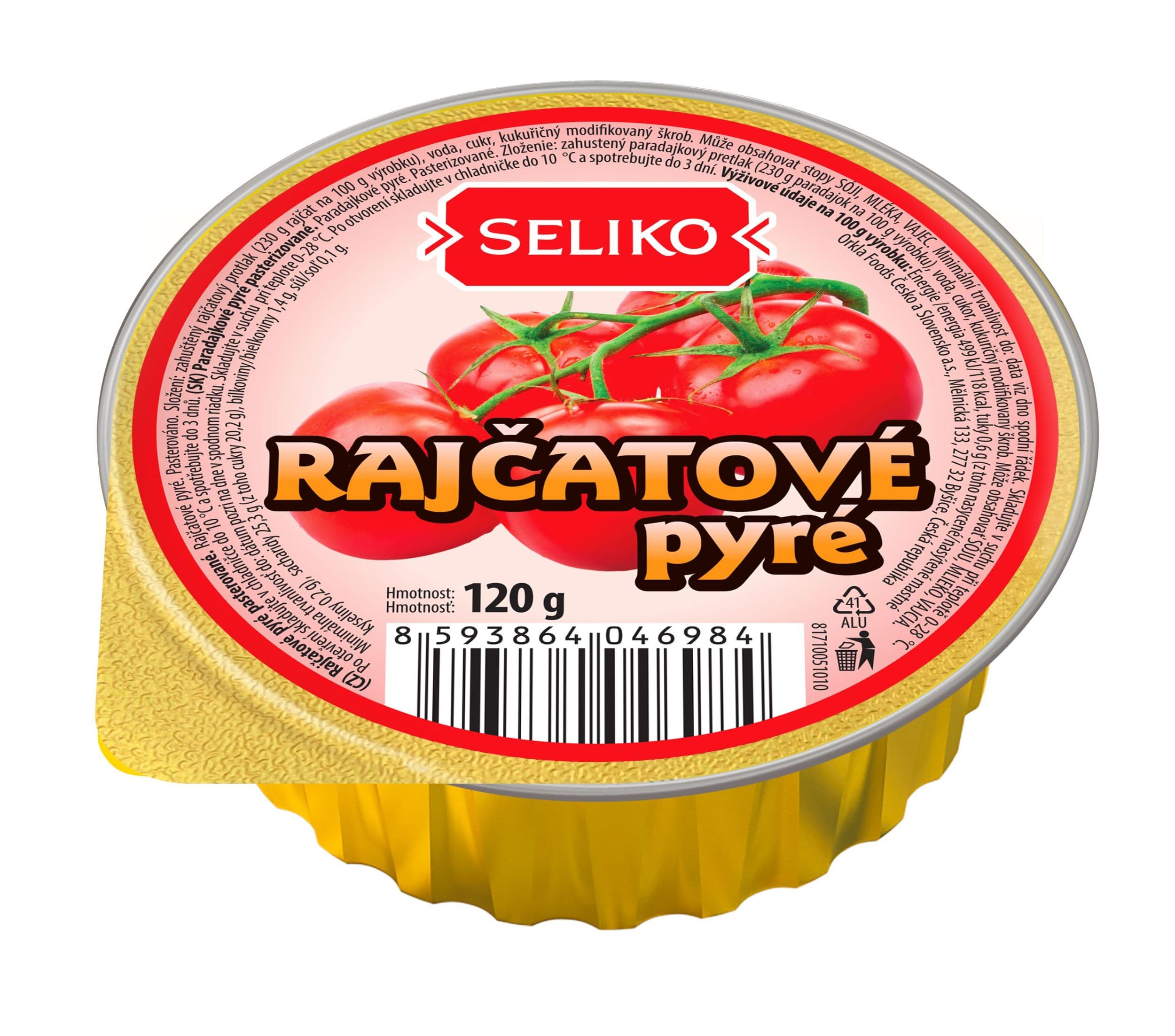 Hamé Rajčatové pyré sterilované 120 g