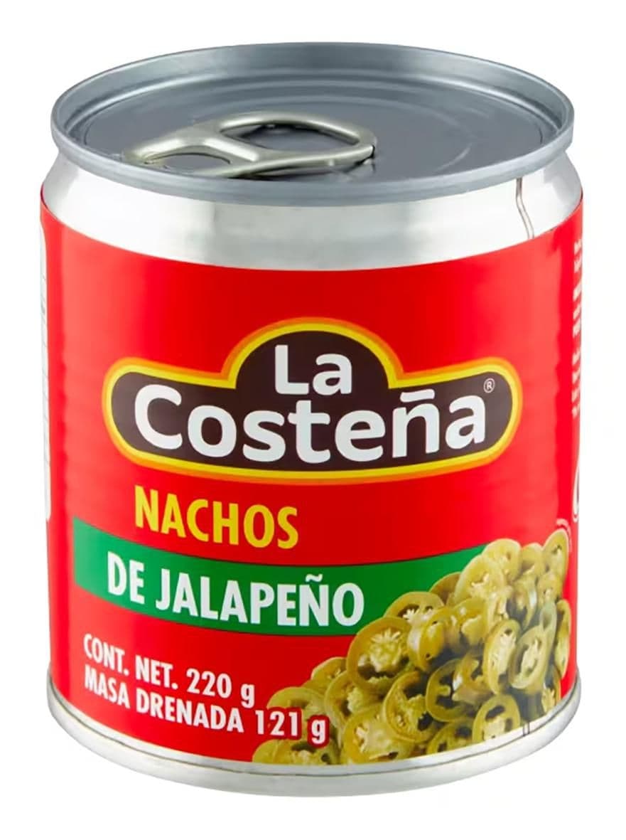 La Costeňa Nachos Krájené Jalapeños 220 g