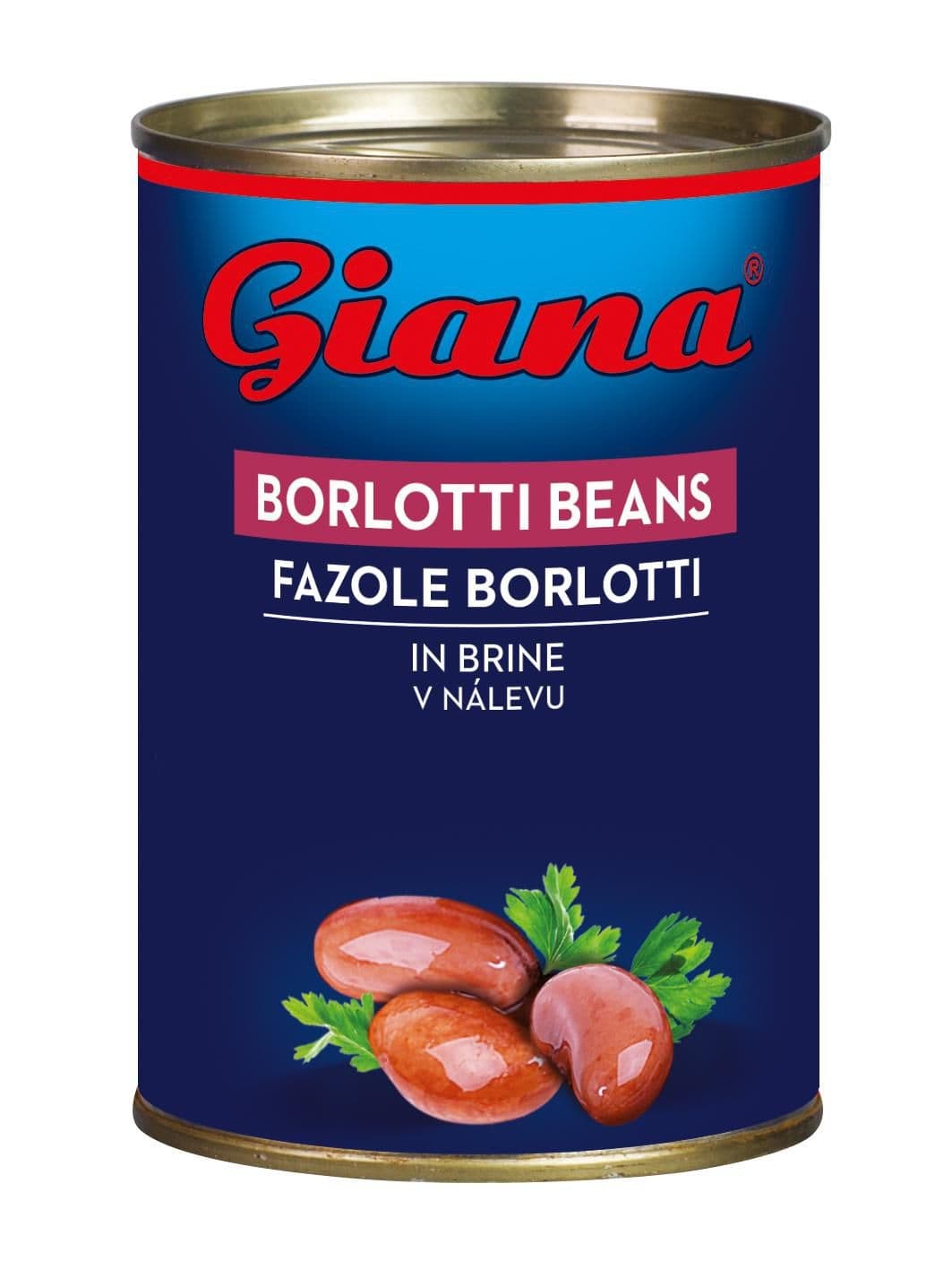 Giana Fazole Borlotti ve slaném nálevu 400g
