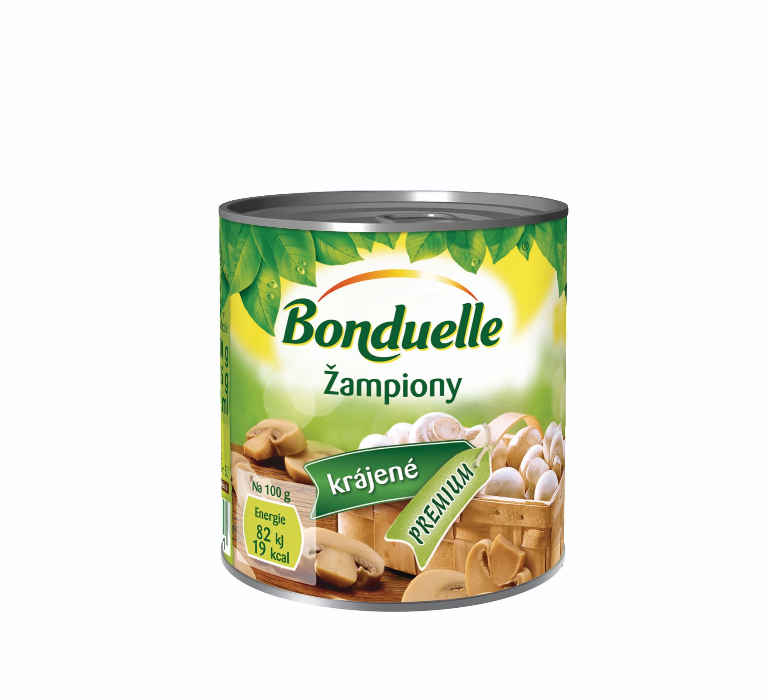 Bonduelle Žampiony plátky v m.s. nálevu 212 ml