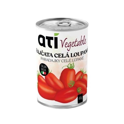 ATI Delicates Vegetable Rajčata celá loupaná 400 g