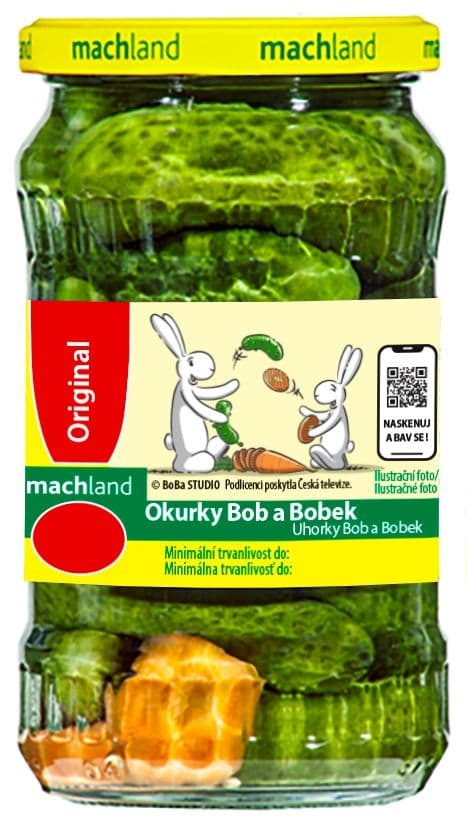 Machland Okurky Bob a Bobek 180g/330g
