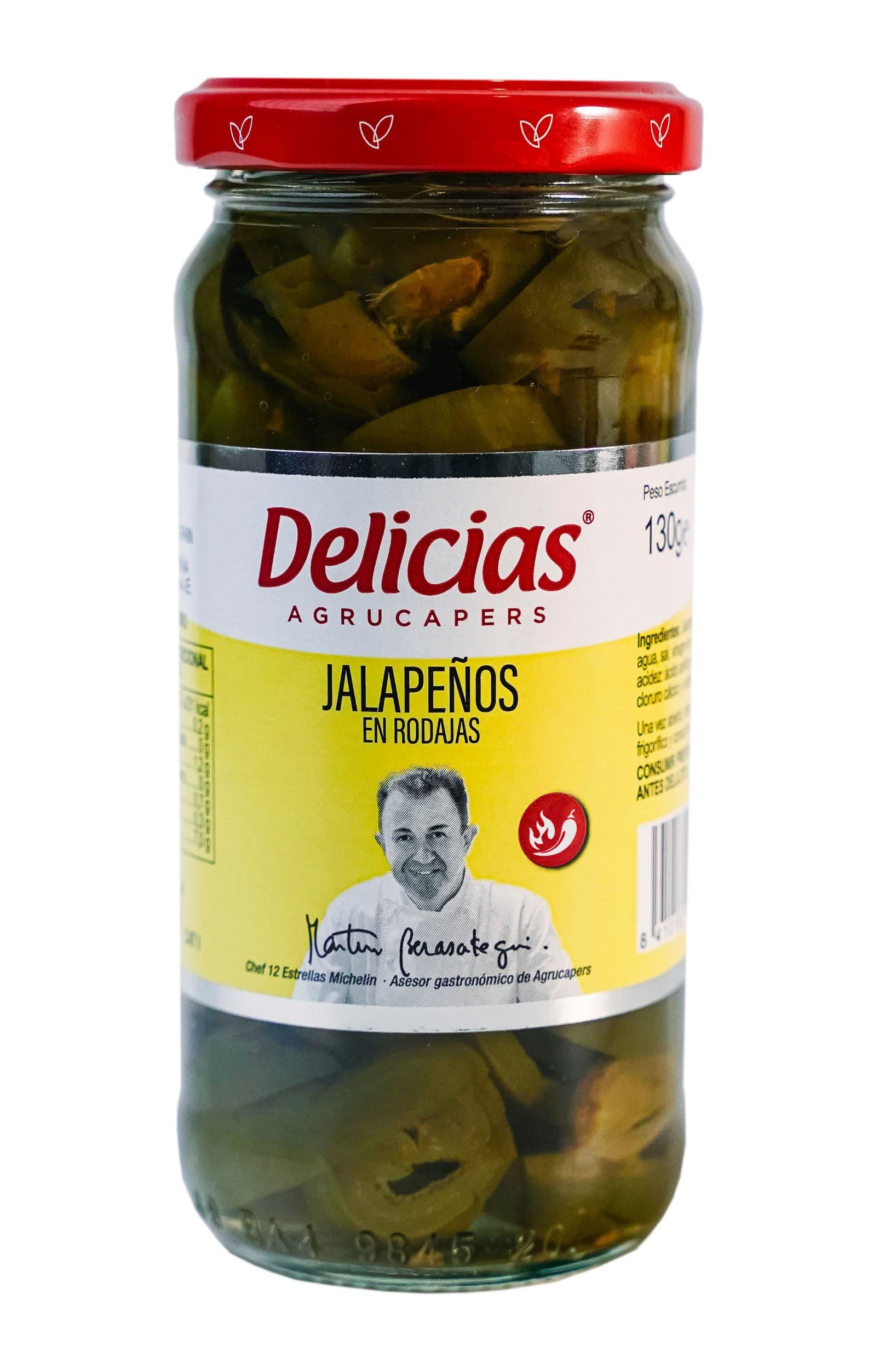 Delicias Pálivé papričky jalapeňos 250 g
