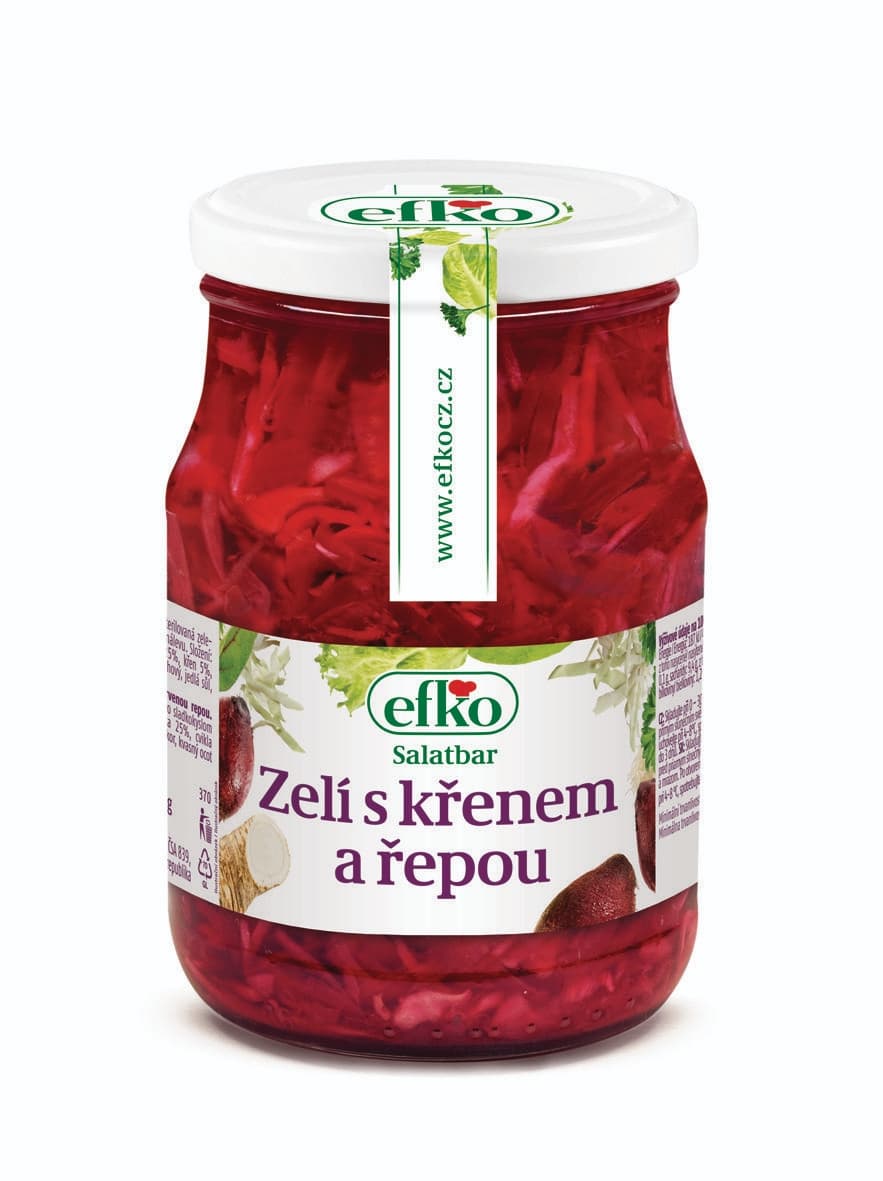Efko Zelí s křenem a řepou 370 ml