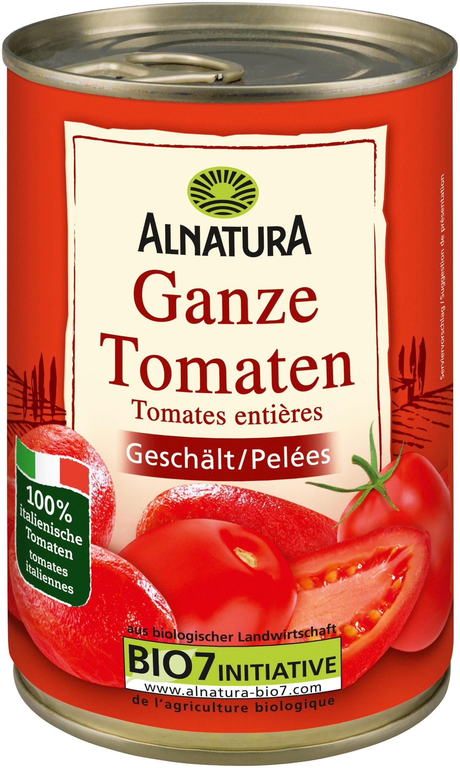 Alnatura BIO Rajčata celá loupaná 400 g