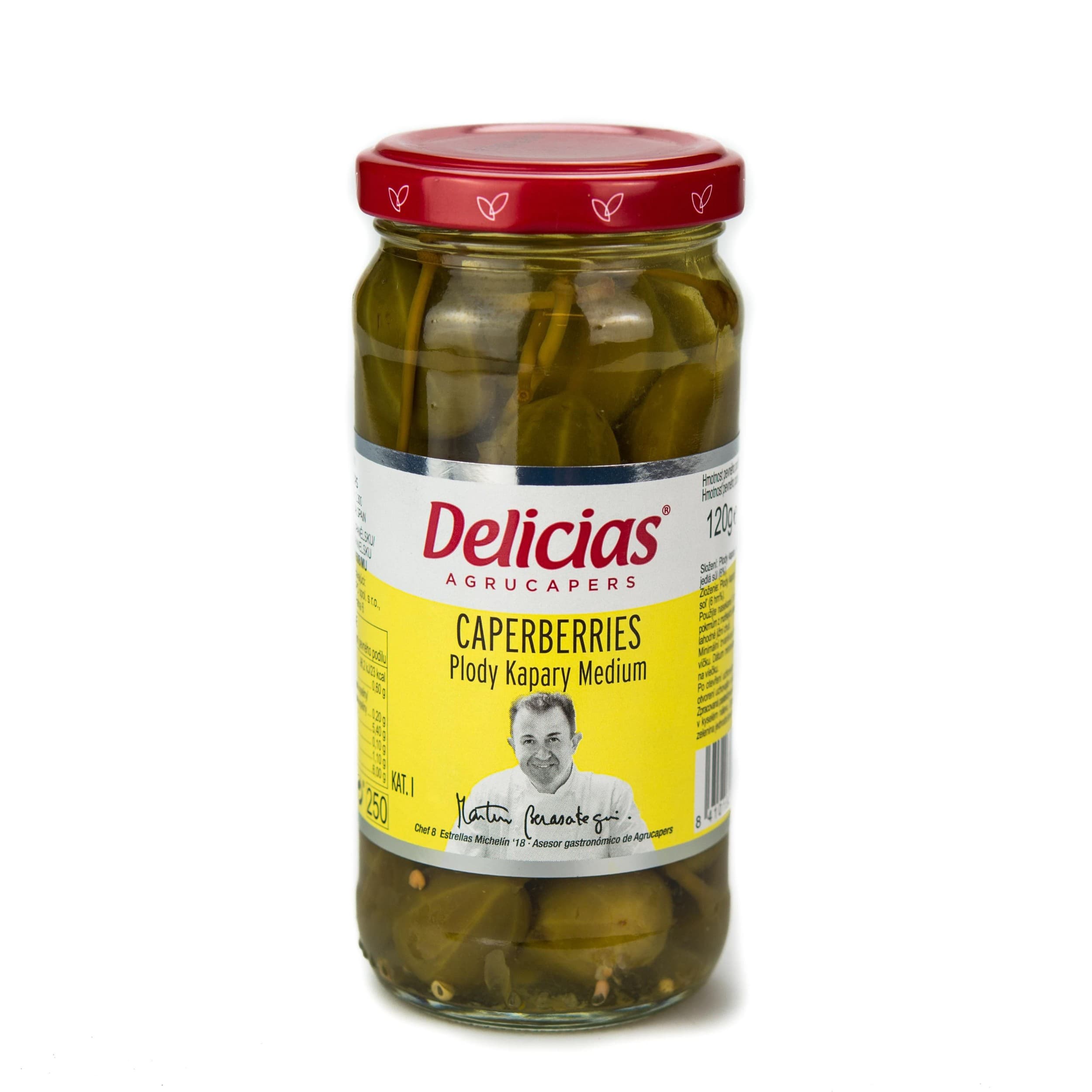 Delicias Plody kapary medium 250 g