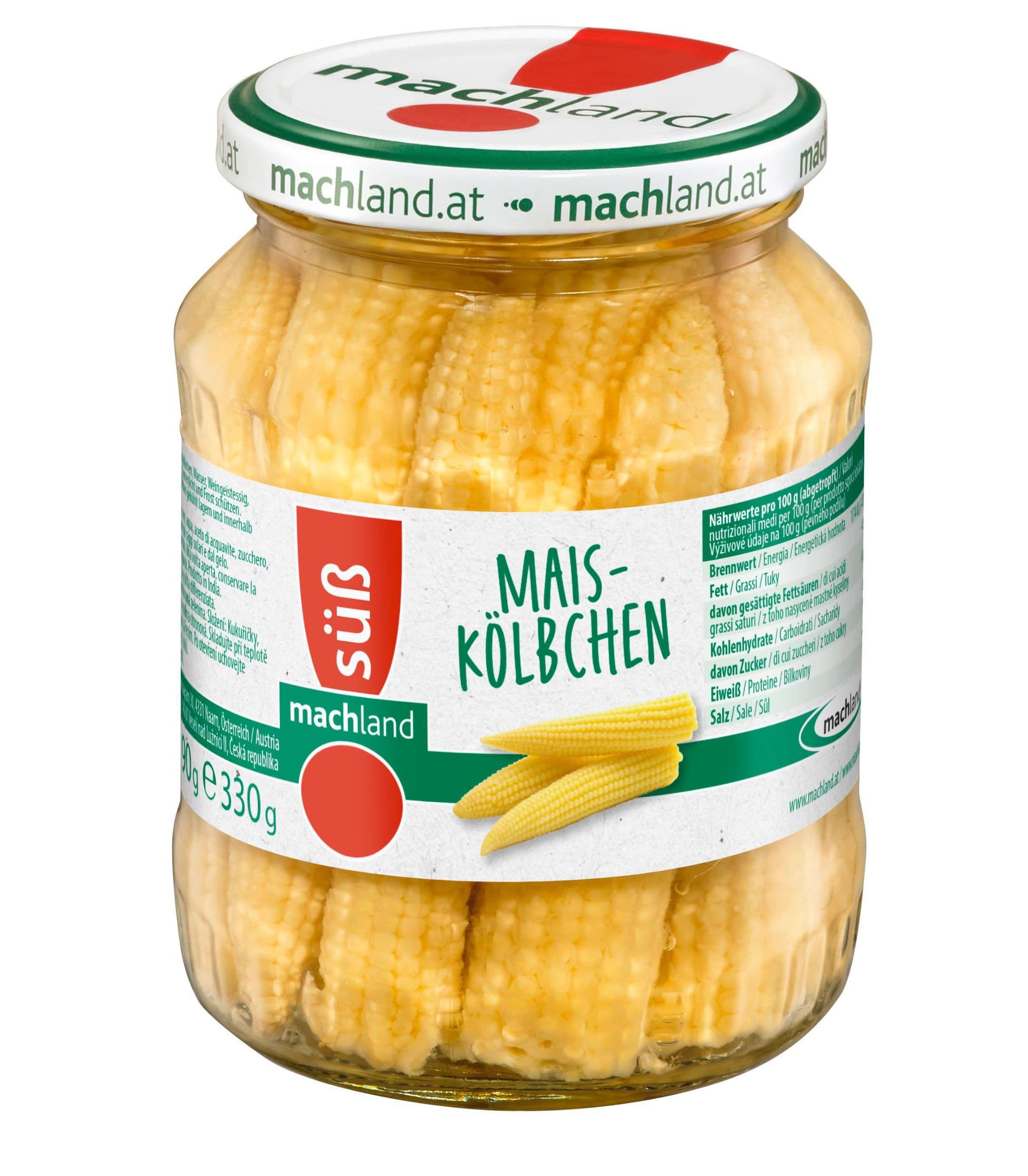 Machland Kukuřičky klásky 330g