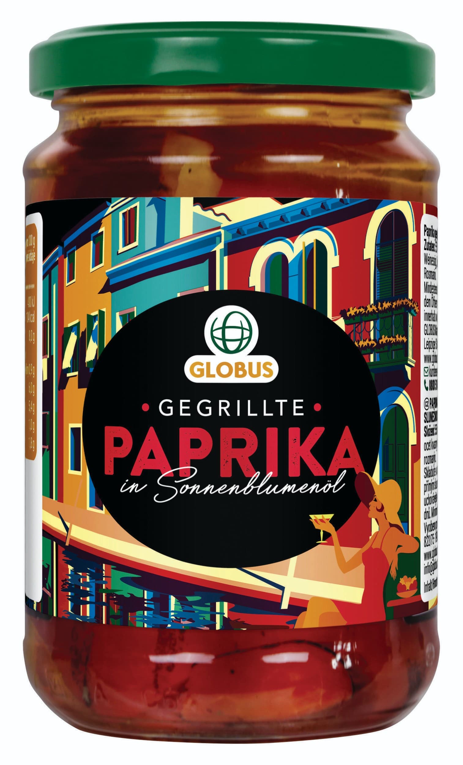 Grilovaná paprika 280g