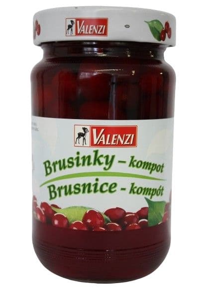Valenzi Kanadské brusinky v nálevu 320g