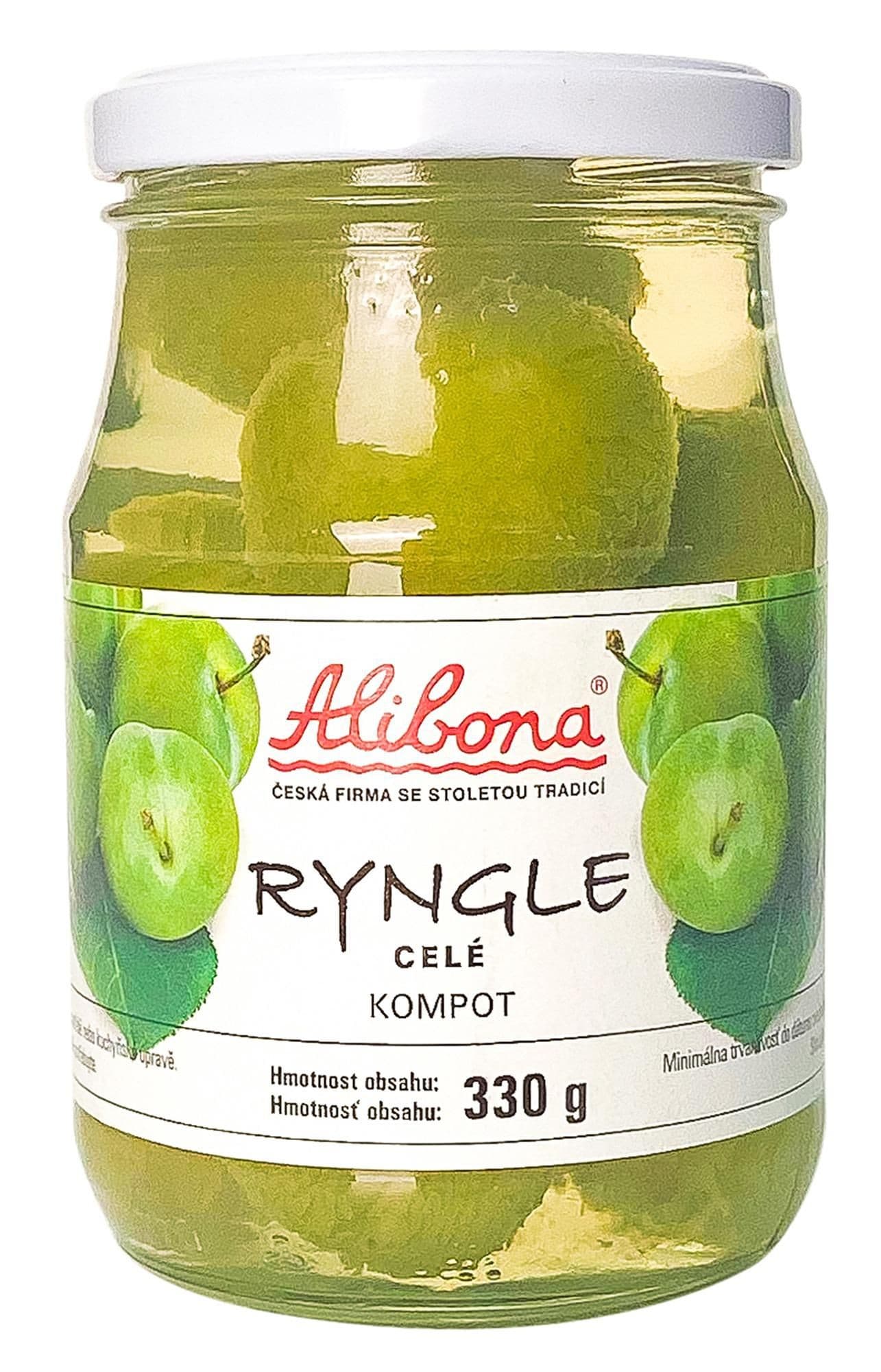 Alibona Ryngle celé kompot 330 g