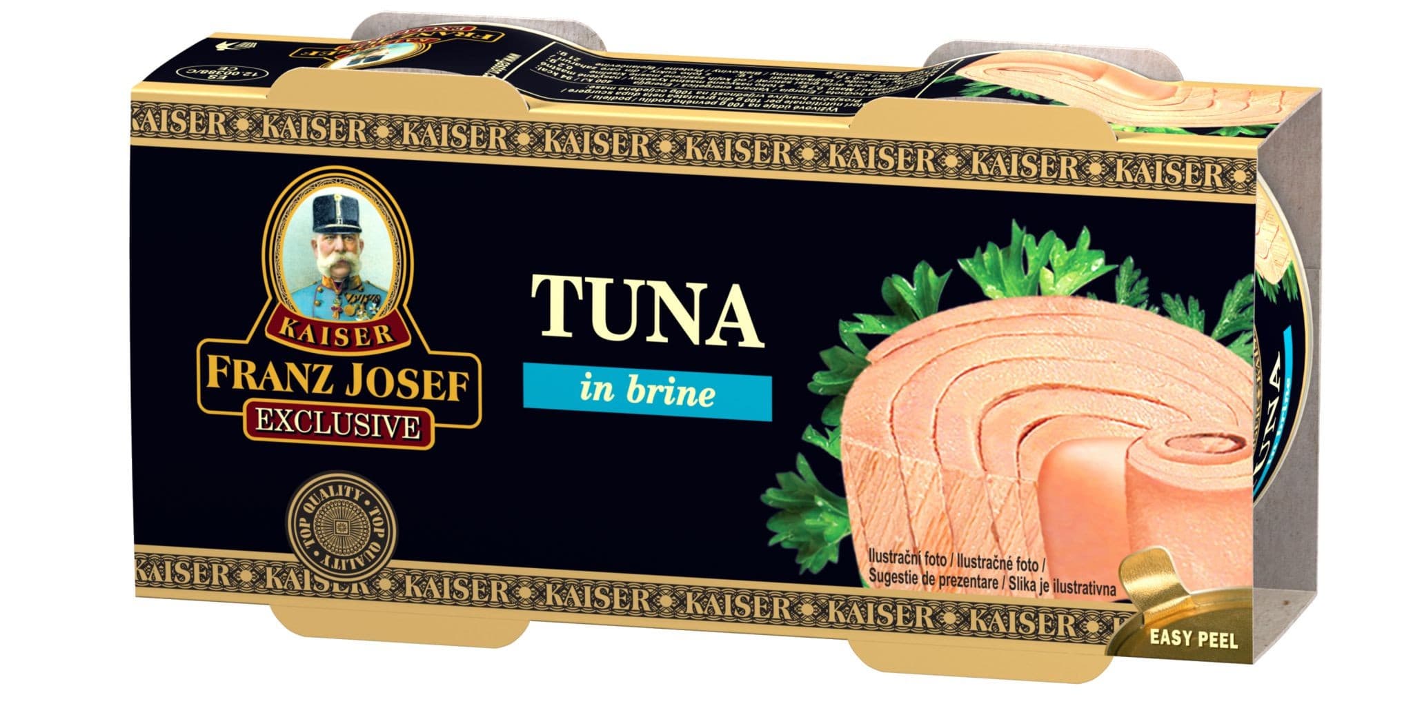 Franz Josef Kaiser Tuňák celý ve vlastní šťávě 2x80g