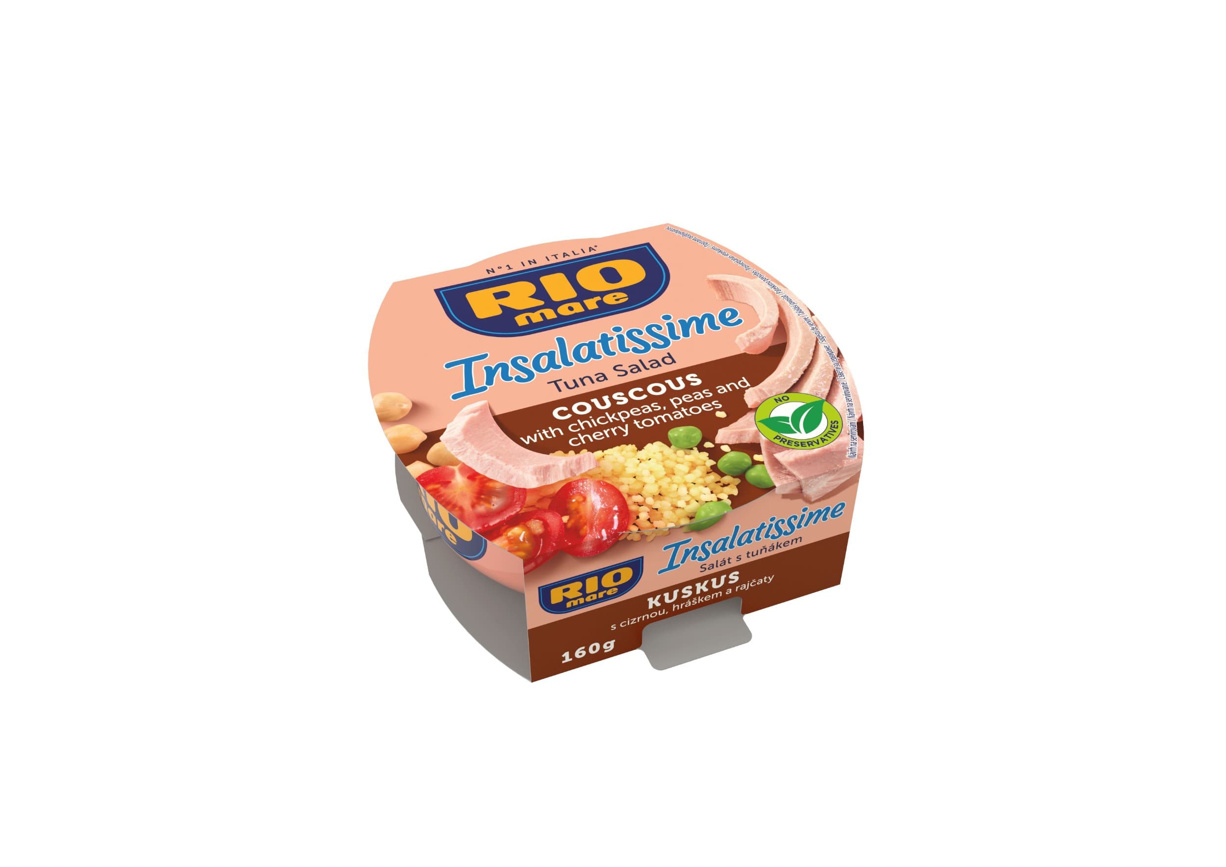 Rio Mare Insalatissime z kuskusu, zeleniny a tuňáka 160 g