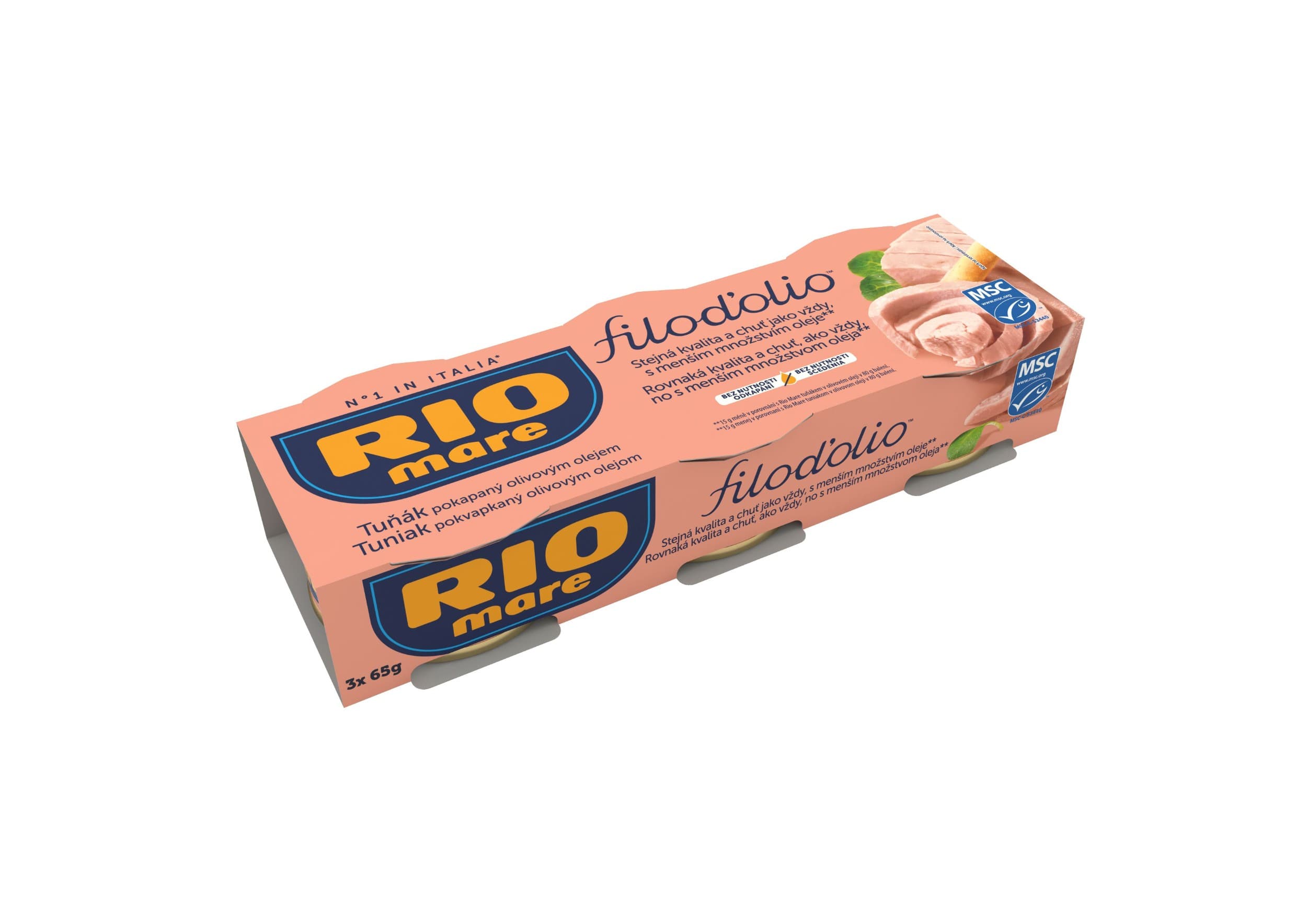 Rio Mare Filod'olio tuňák pokapaný olivovým olejem