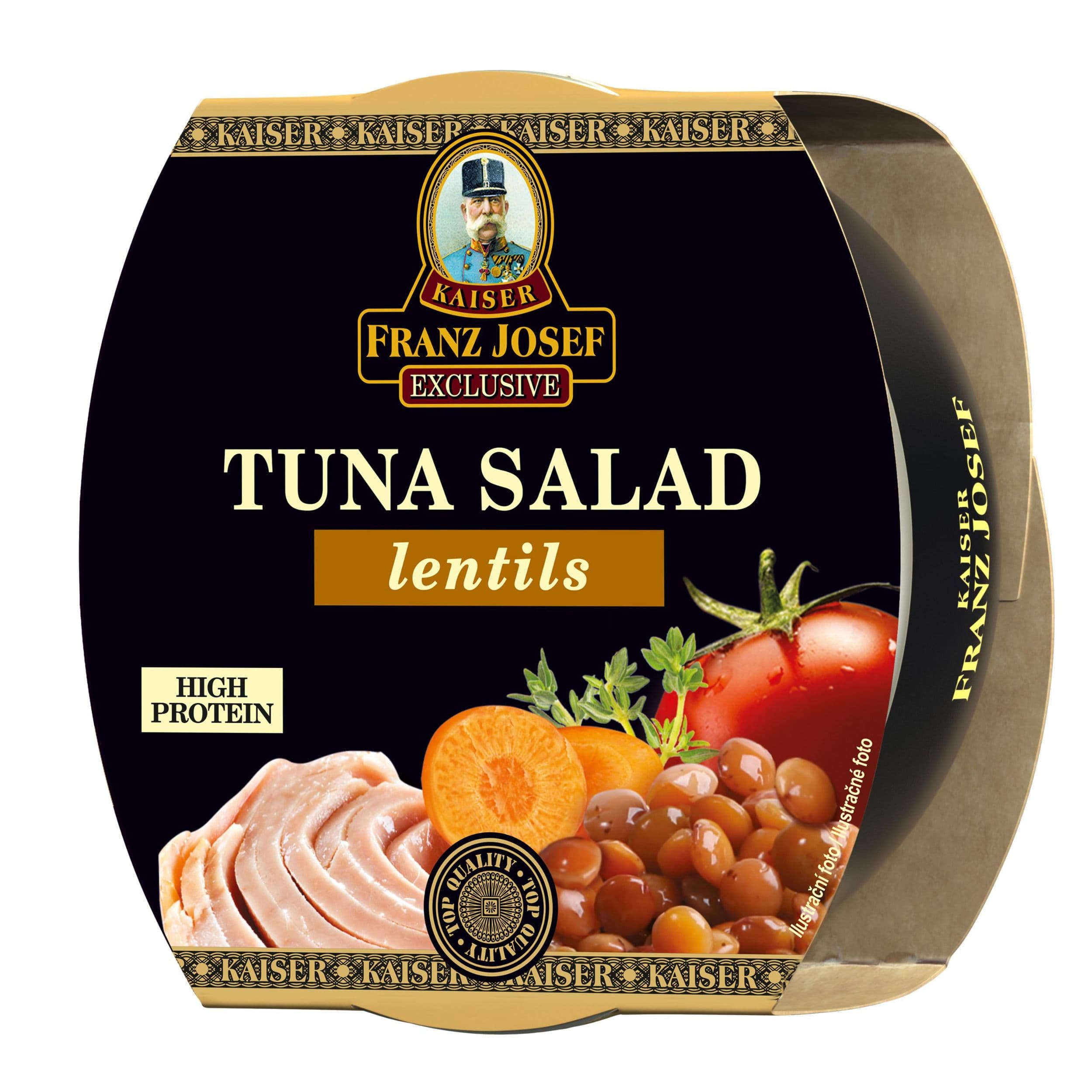 Franz Josef Kaiser Tuňákový salát čočka 160g