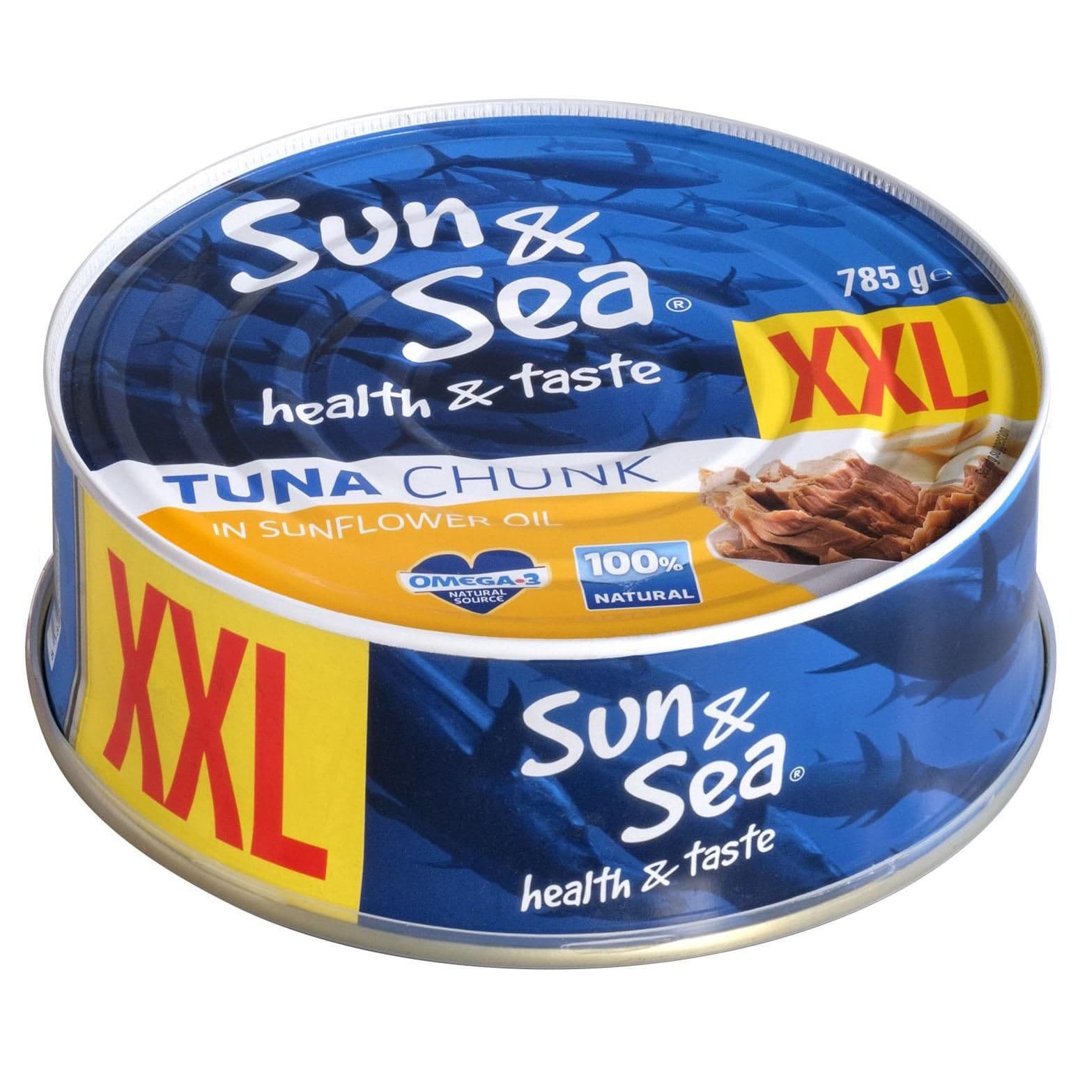 Sun&Sea Tuňák kousky ve slunečnicovém oleji 785g