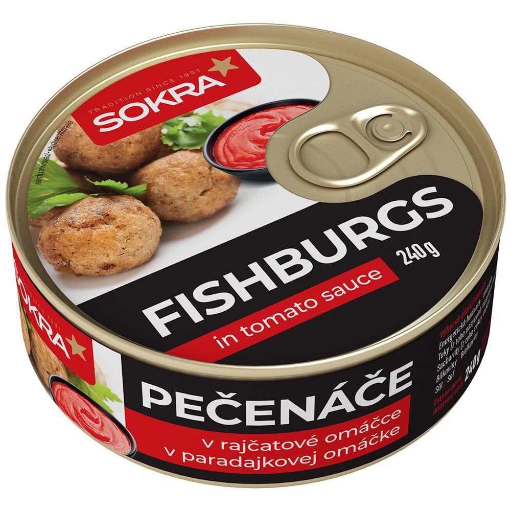 Sokra Pečenáče v rajčatové omáčce 240 g