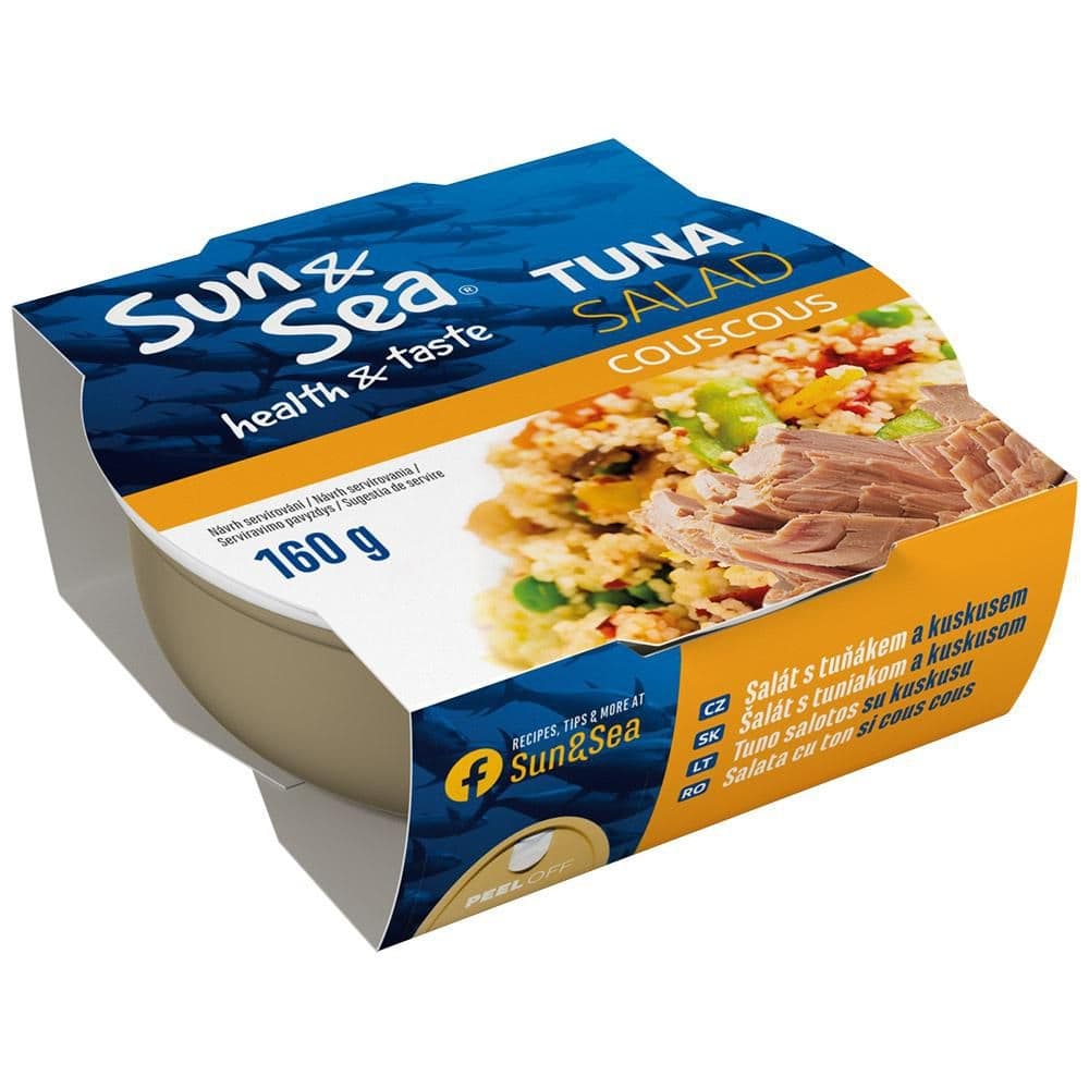 Sun&Sea Salát s tuňákem a kuskusem 160g