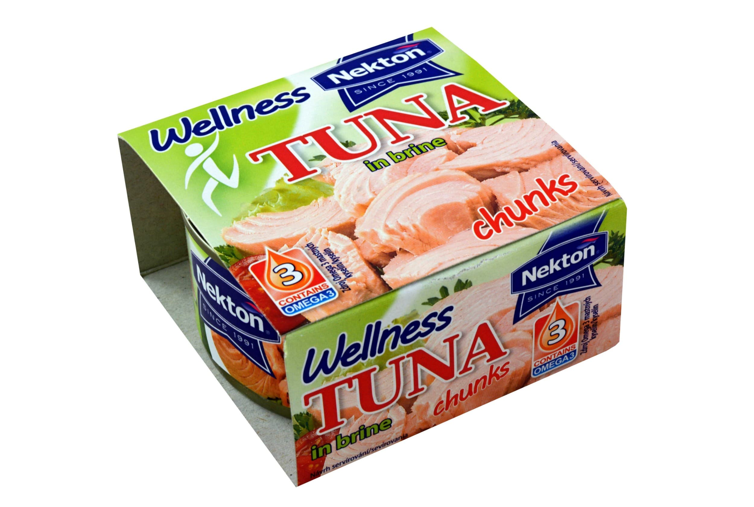 Nekton Tuňák ve vlastní šťávě wellness 185g
