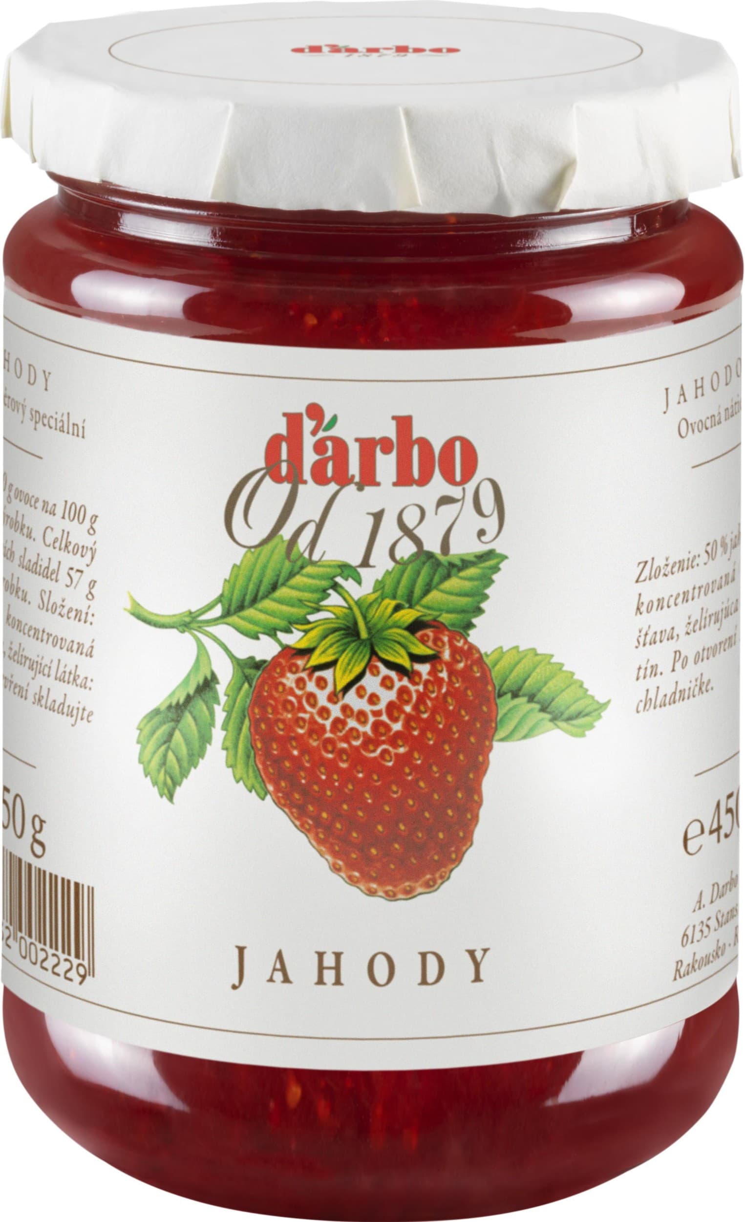 Darbo Jahody 450 g