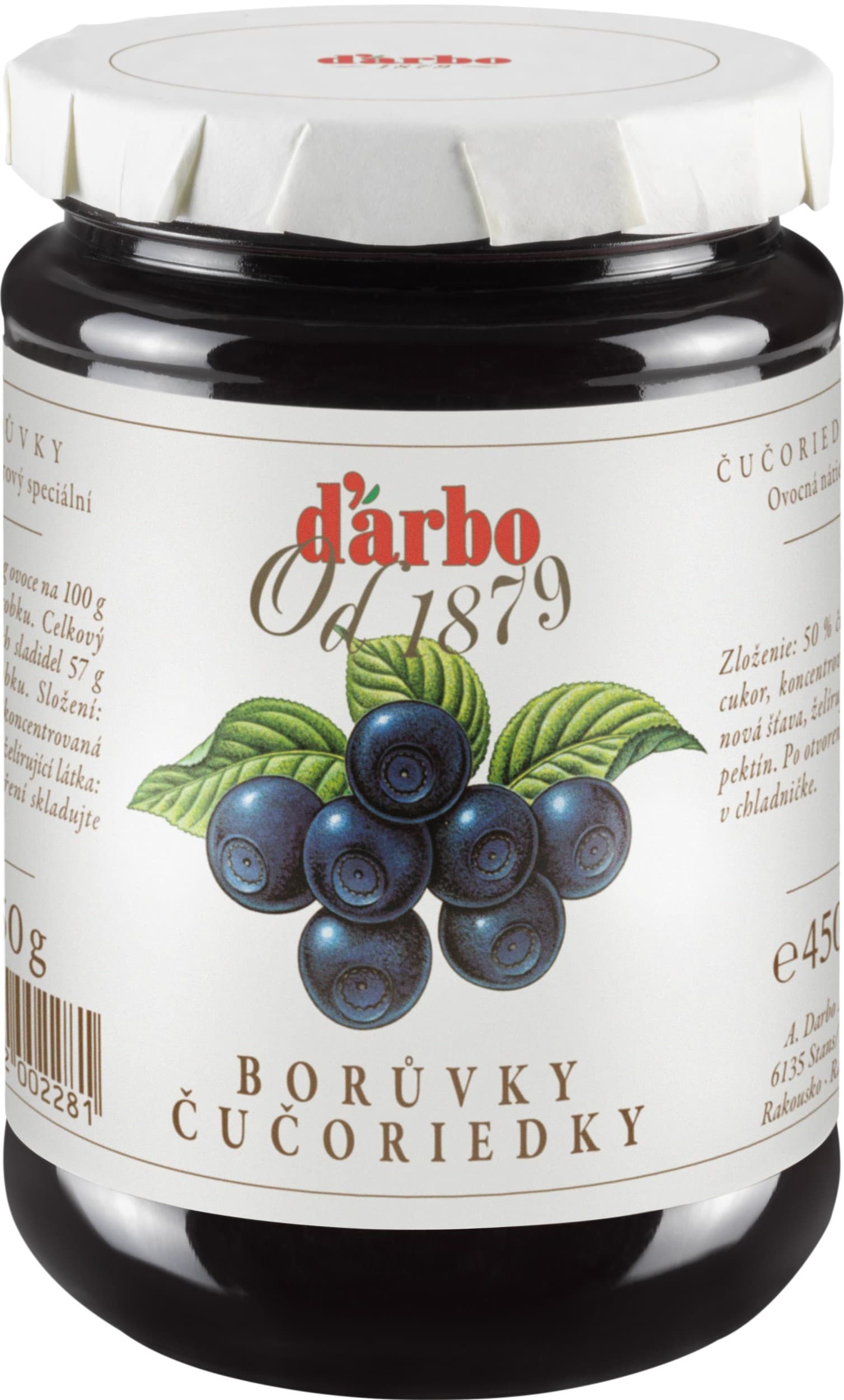 Darbo Borůvky 450 g