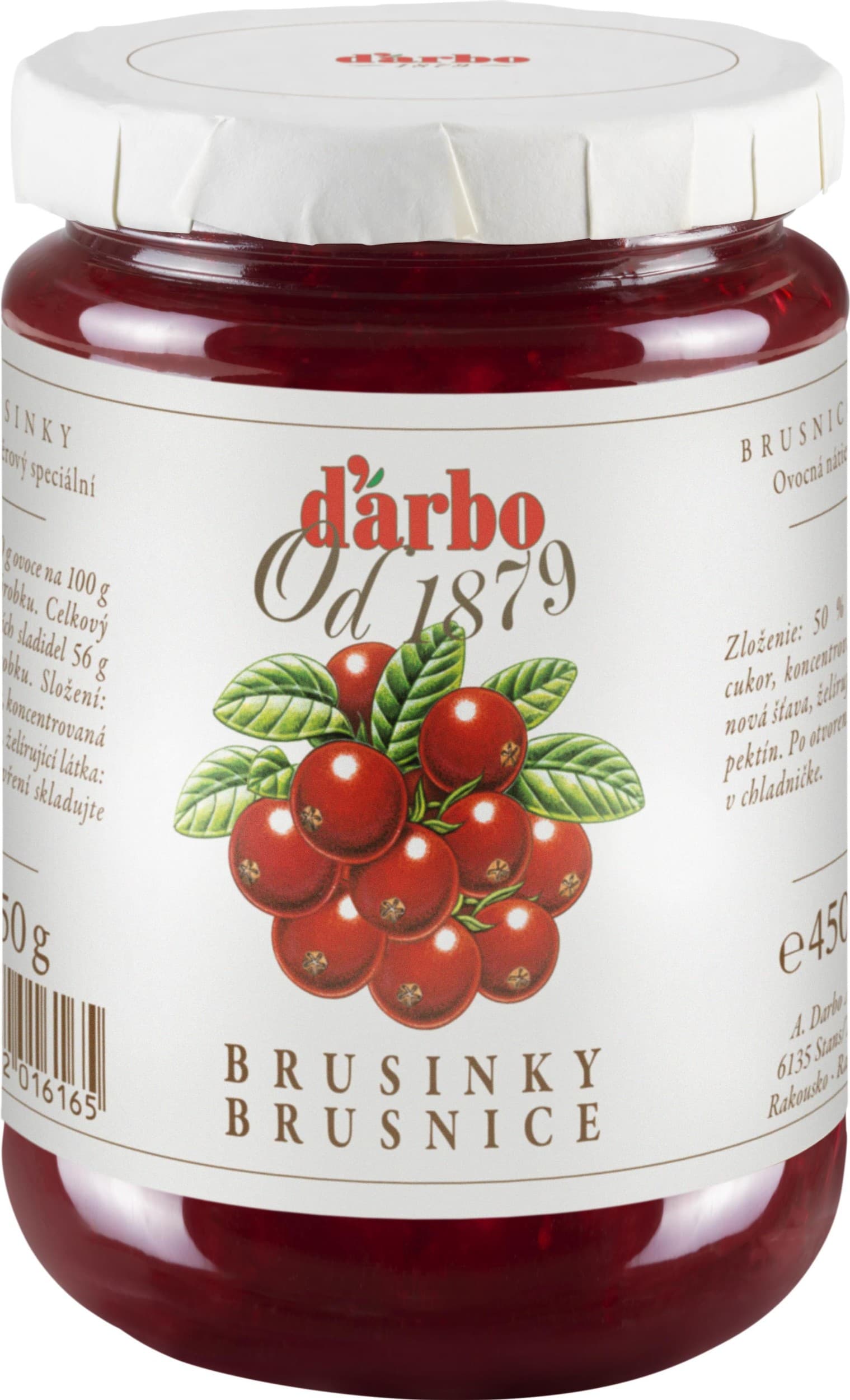 Darbo Brusinky 450 g