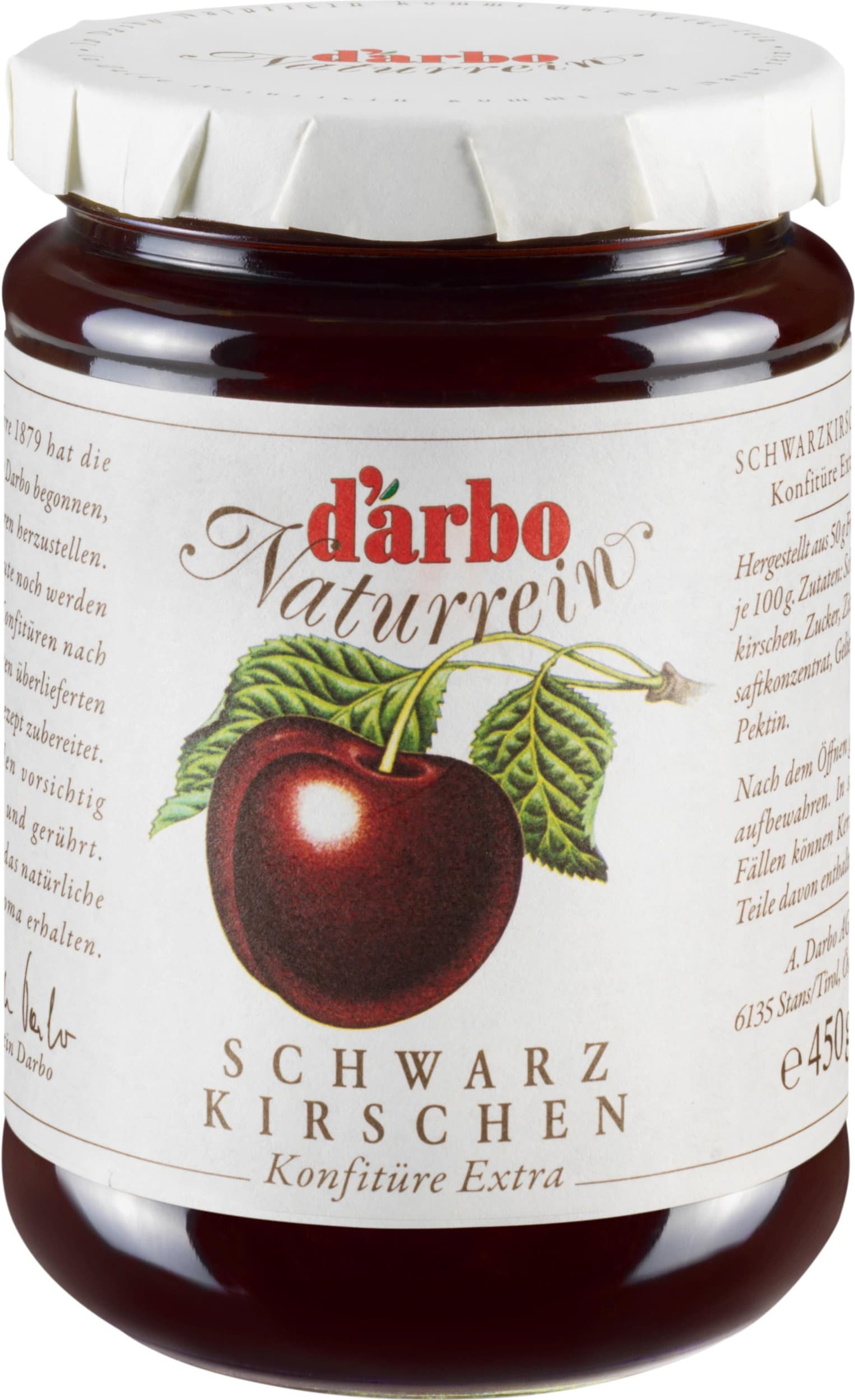 Darbo Džem černá třešeň 450g