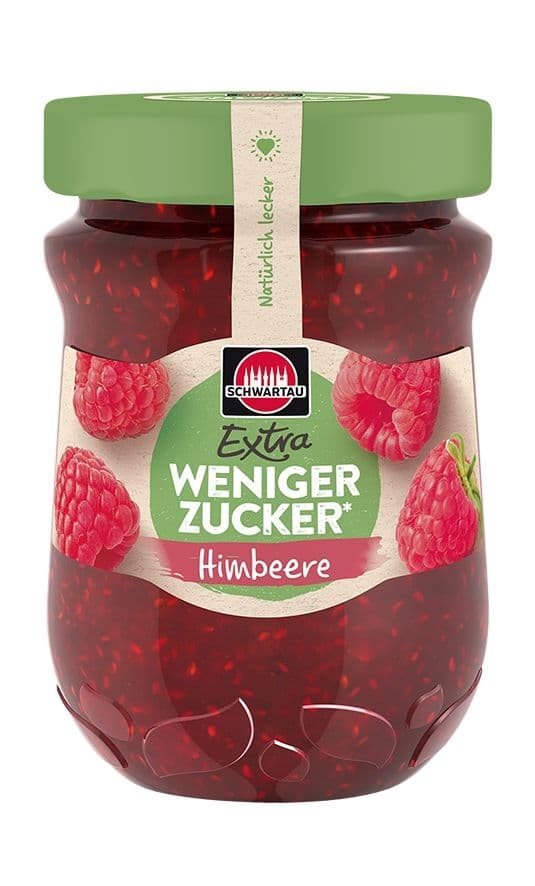 Schwartau Extra džem méně cukru malina 300 g