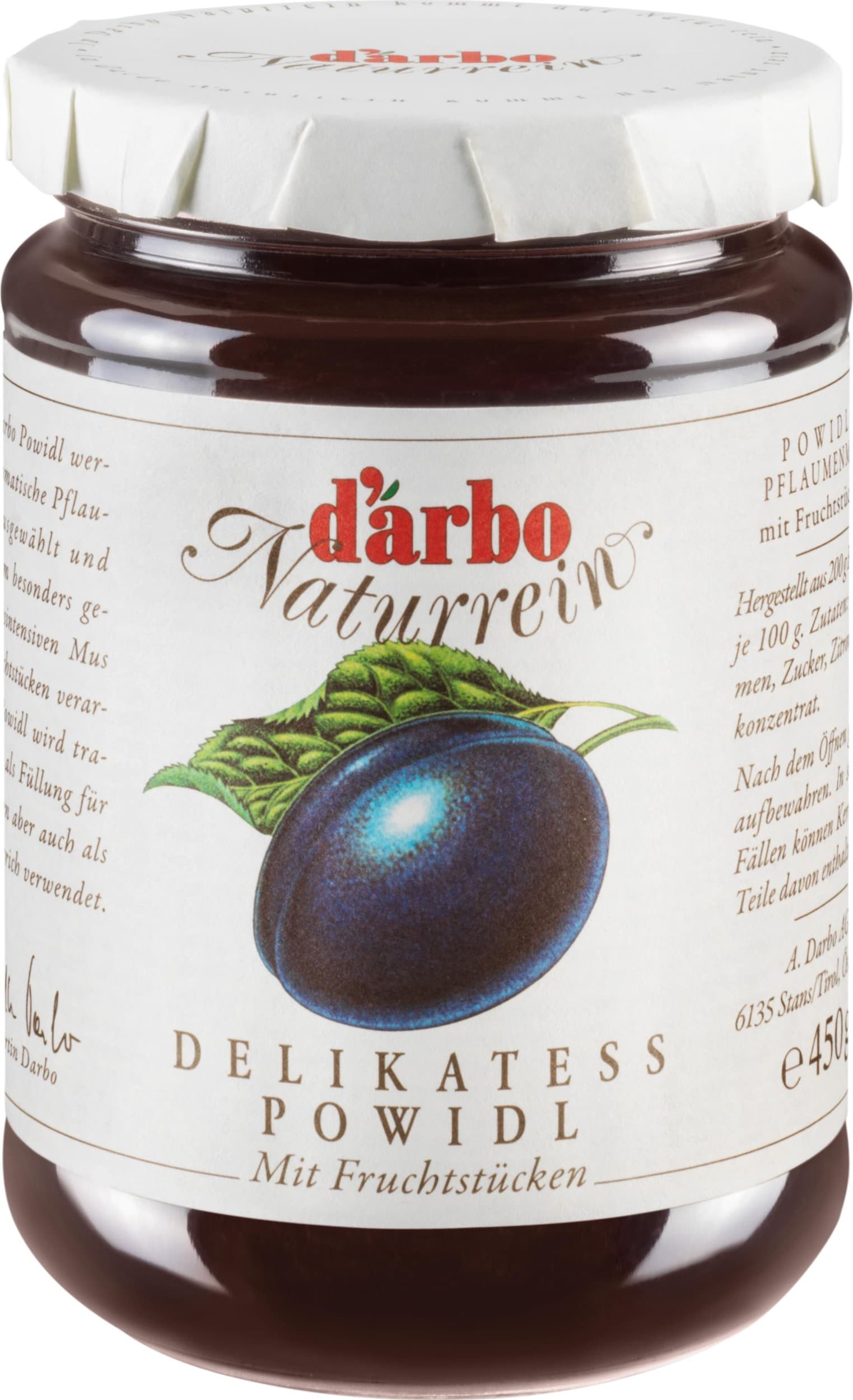 Darbo Švestková pomazánka 450g