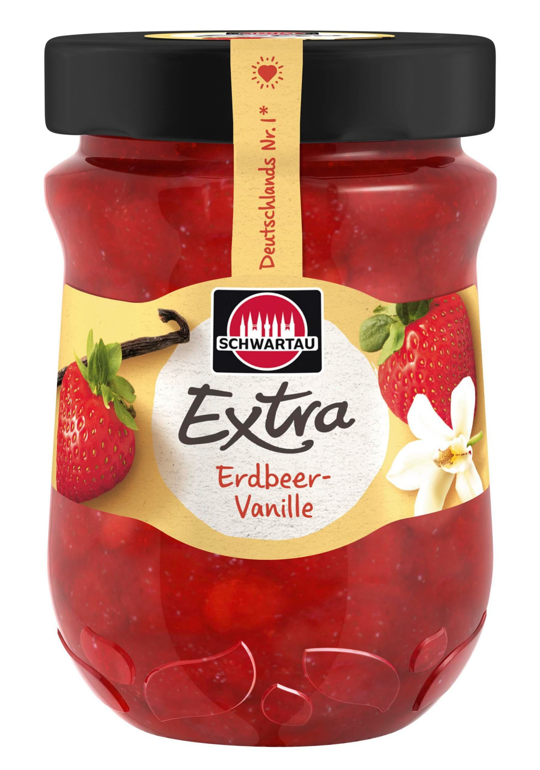 Schwartau Extra džem jahoda-vanilka 340g