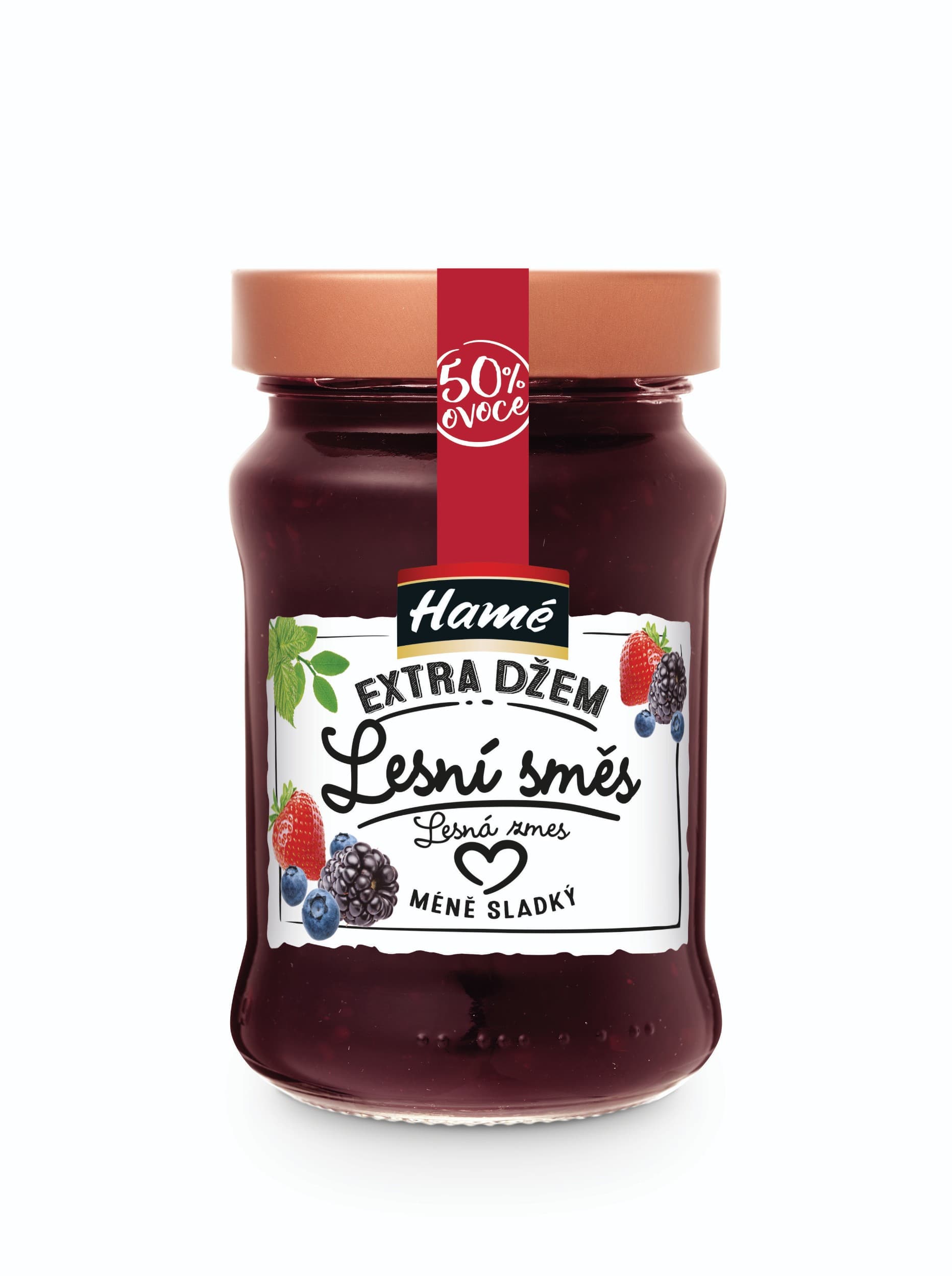 Hamé Extra džem Lesní směs méně sladký 340g