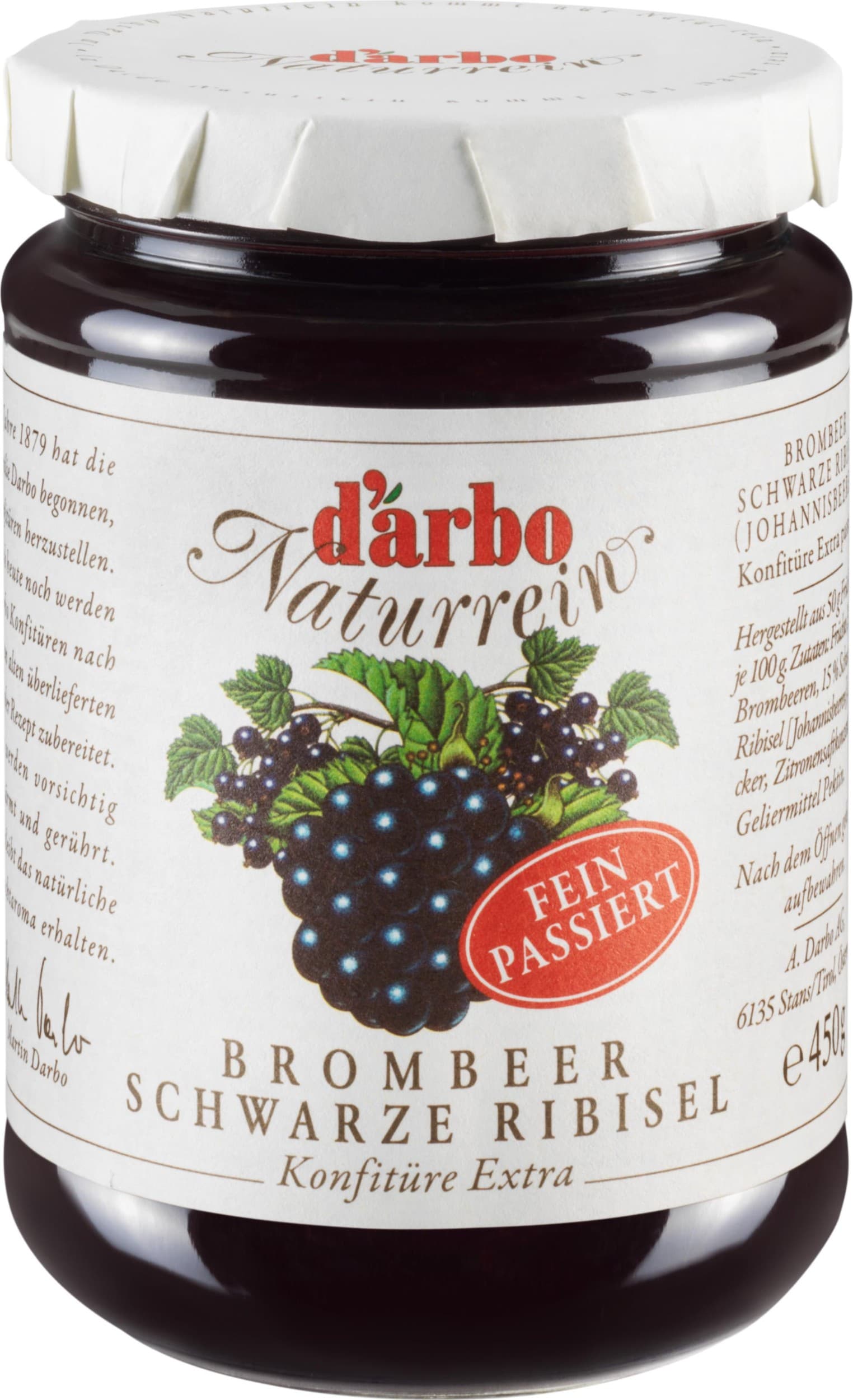 Darbo Džem ostružina a černý rybíz 450g