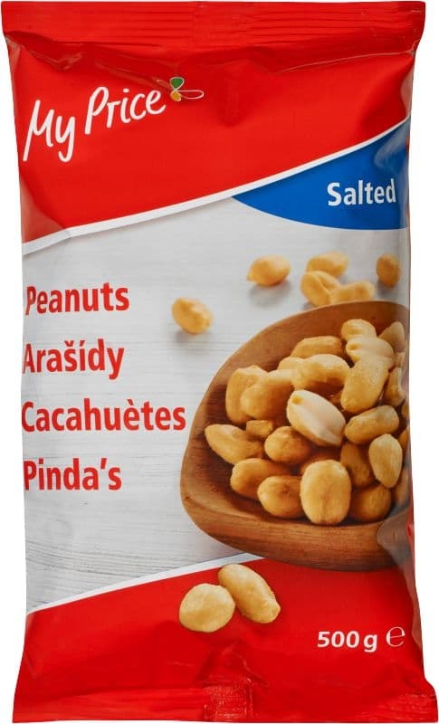 My Price Arašídy pražené solené 500g