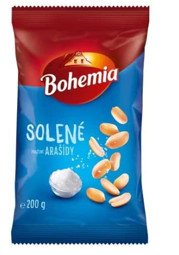 Bohemia Arašídy solené 200g