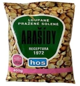 Hos Arašídy pražené solené 400g