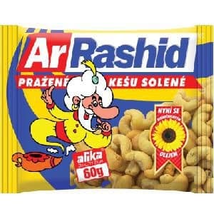 ArR Kešu ořechy pražené solené 60 g