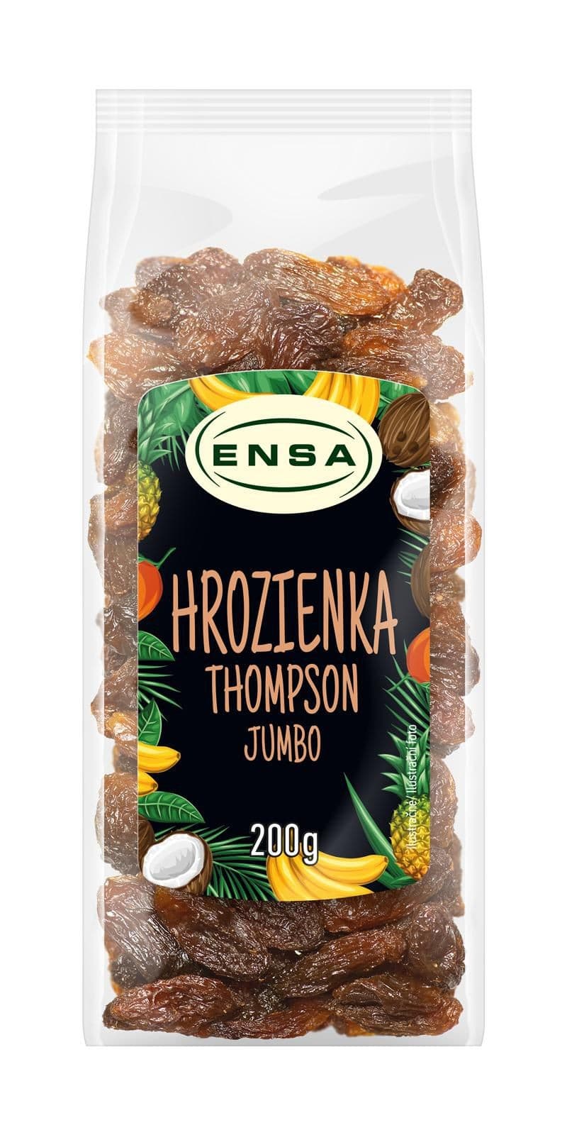 Ensa Rozinky Thompson Jumbo 200g