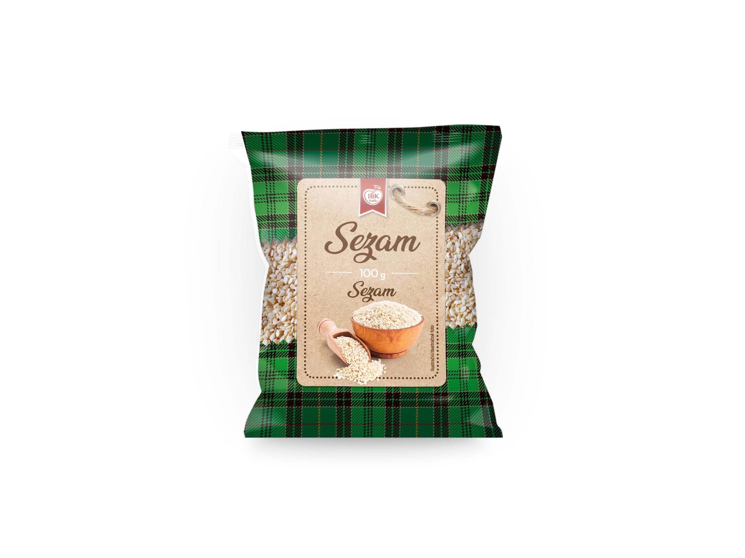 IBK Sezam loupaný 100 g