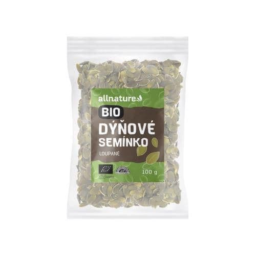 Allnature Dýňové semínko loupané BIO 100 g