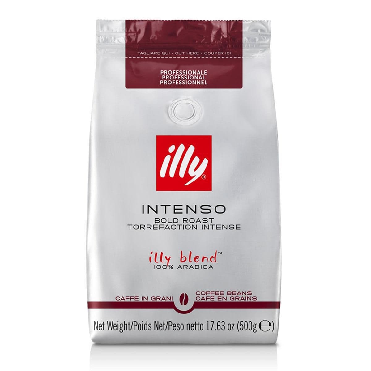 illy zrnková káva Intenso 500g