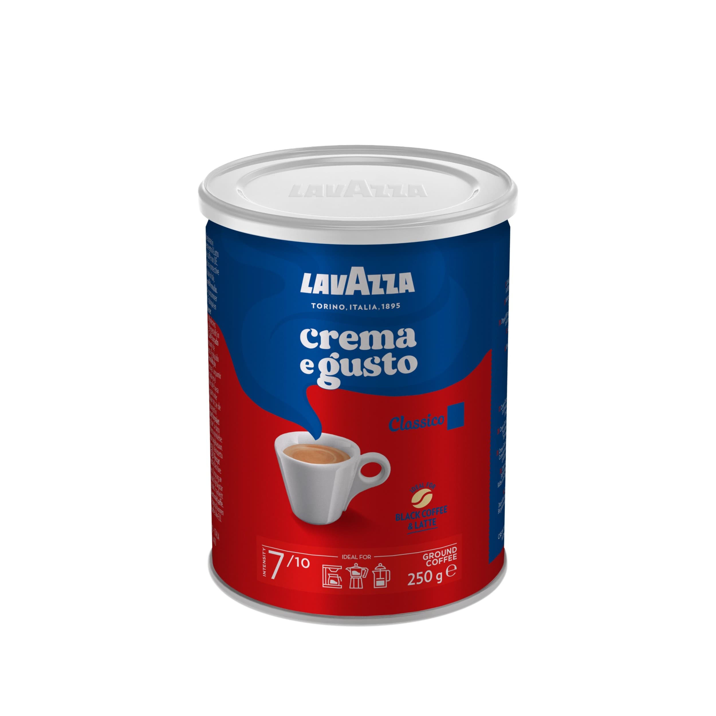 Lavazza Crema E Gusto Classico Pražená mletá káva 250g