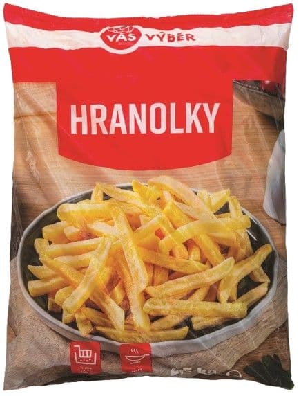 Váš Výběr Hranolky 9x9 mražené 2500 g