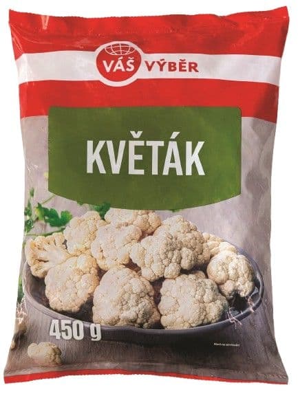 Váš Výběr Květák mražený 450g