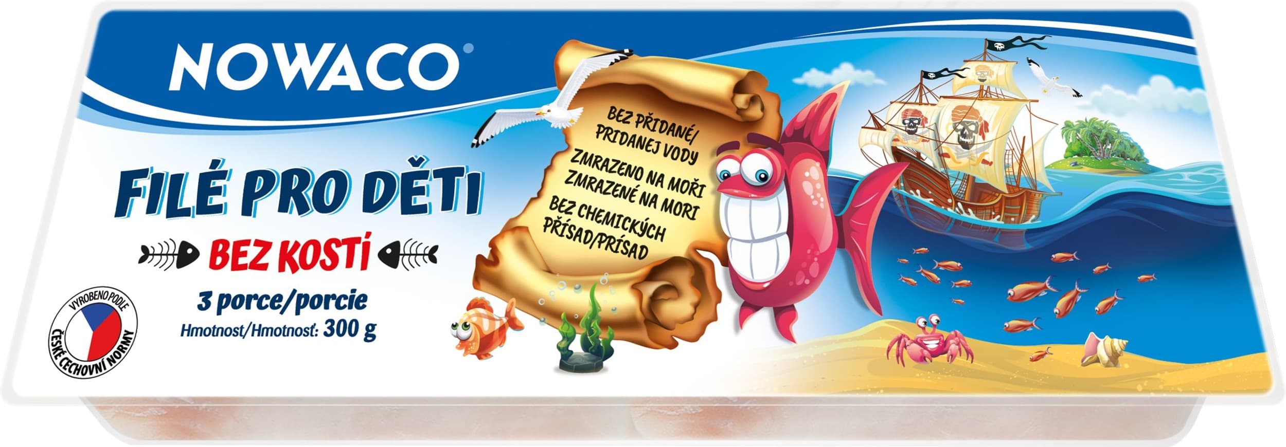 Nowaco Filé pro děti mražené 300g