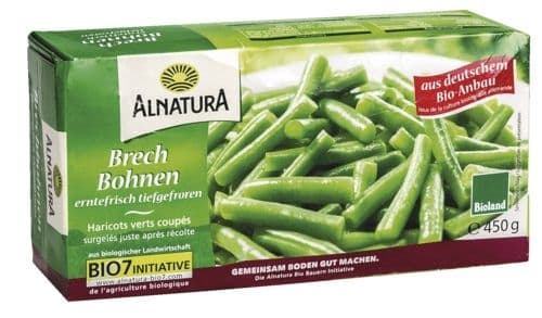 Alnatura BIO Zelené fazolky mražené 450 g